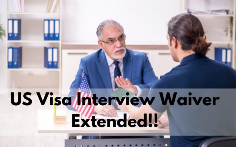 Attention! Non-Immigrant US Visa Holders Can Skip the Interview Until 2023!