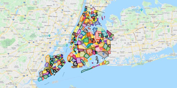The Complete NYC Neighborhood Map with All Borders the-complete-nyc-neighborhood-map-with-all-borders